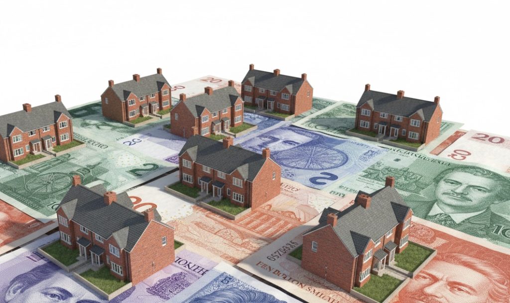 Houses on Money