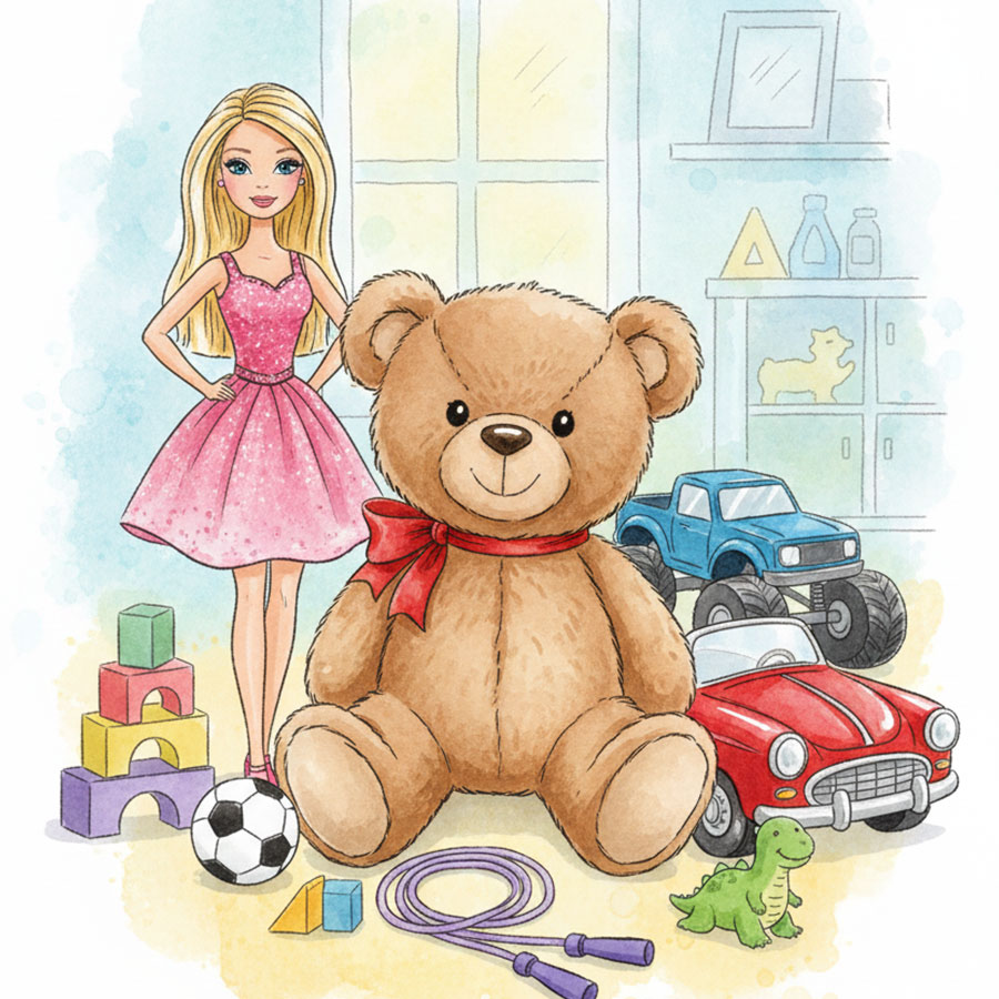 Illustration of Toys